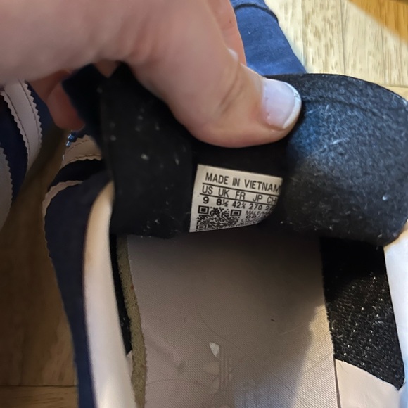 Adidas Gazelle Indigo Wonder Taupe Shoes - Picture 7 of 7